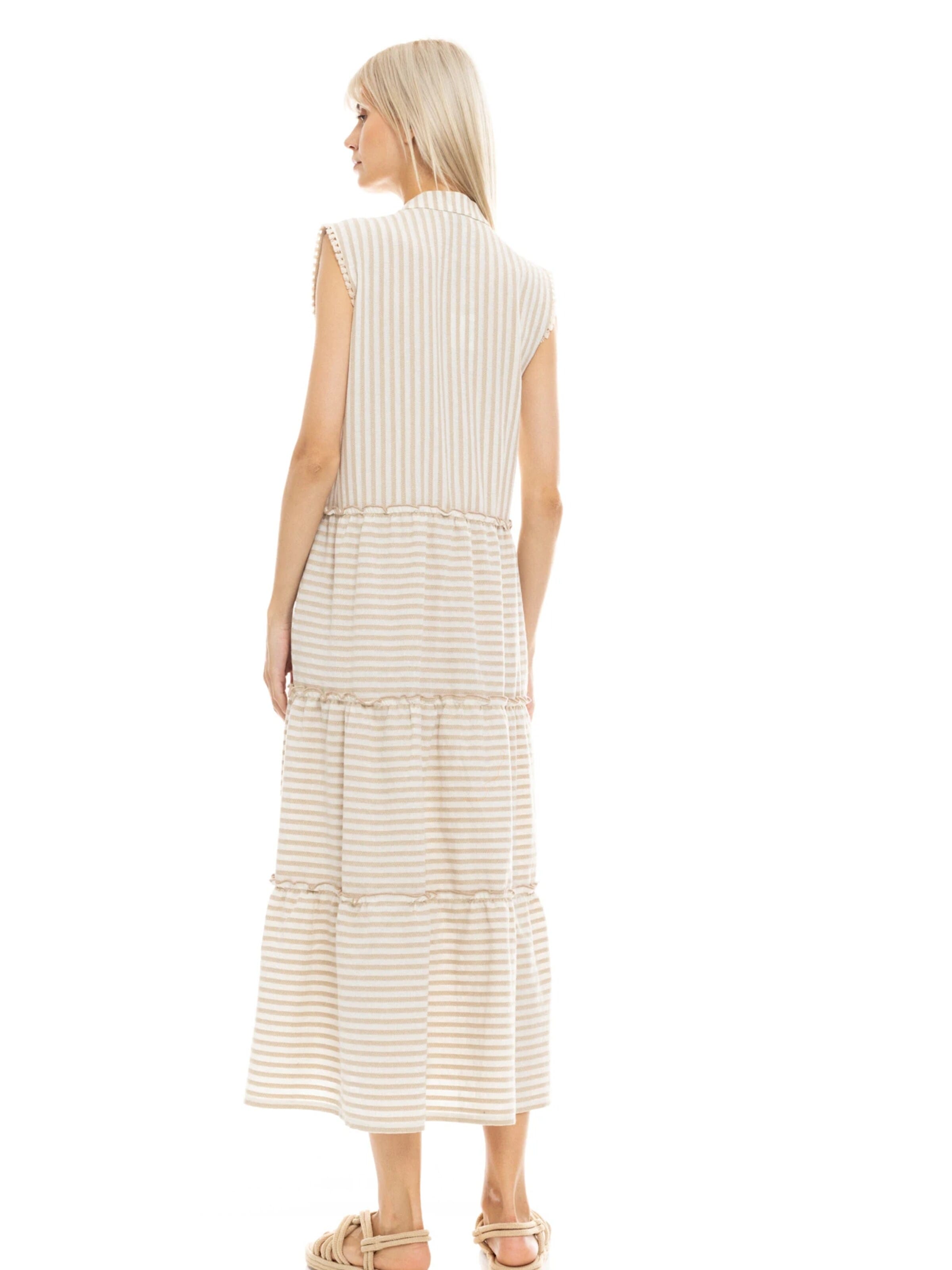 Robe Pink Label en beige