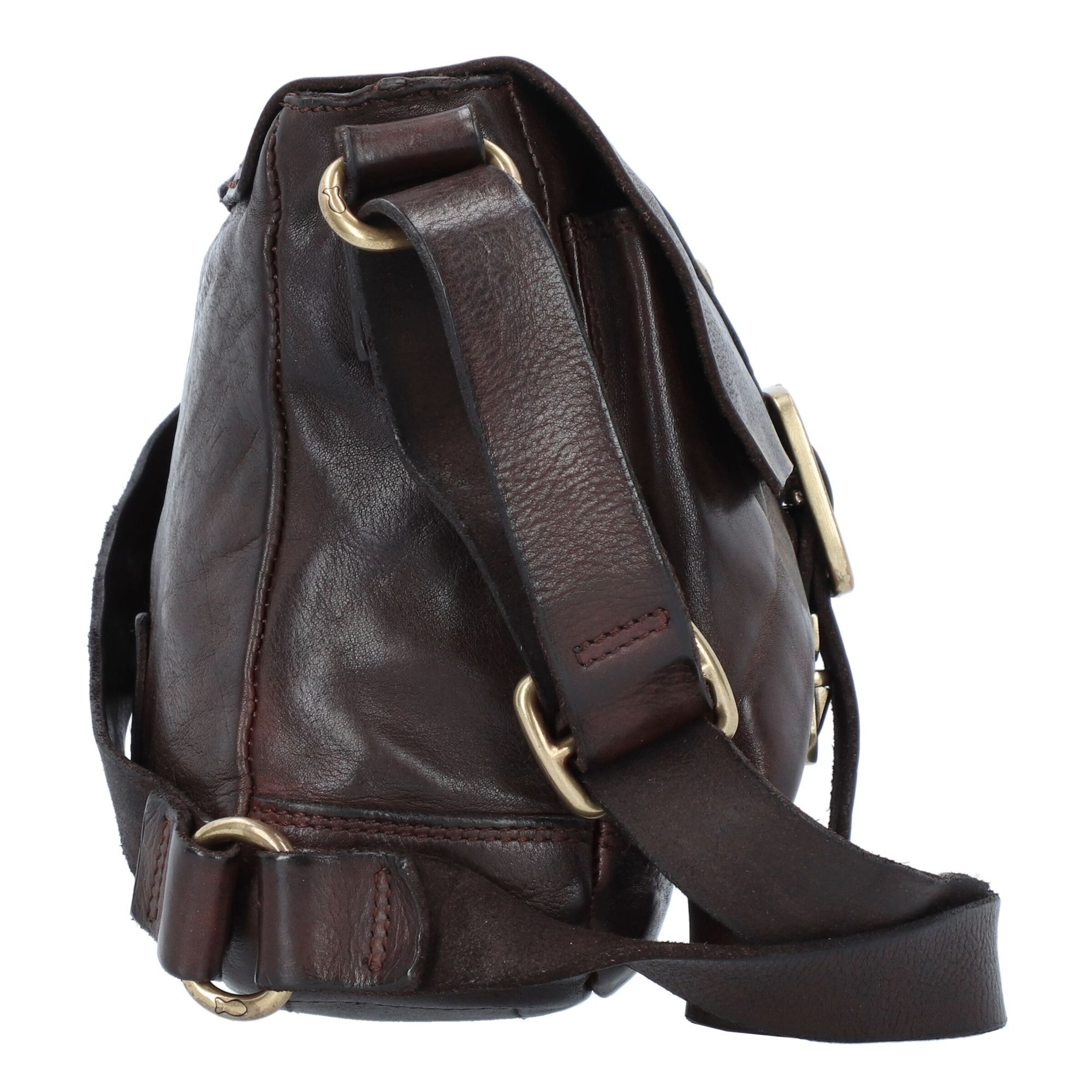 Campomaggi Crossbody bag 'Garofano' in Brown