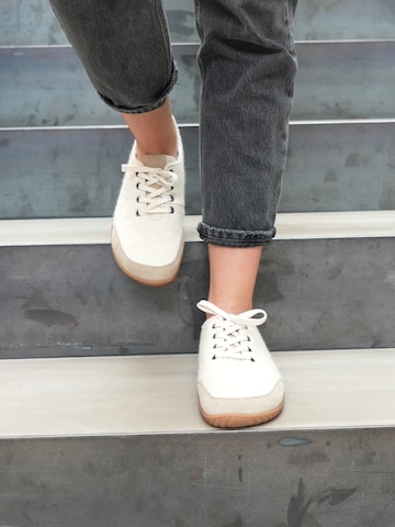 Gottstein Sneakers 'Sneaker Barefoot Wool Sneaker' in White