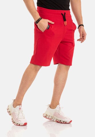 CIPO & BAXX Regular Broek in Rood