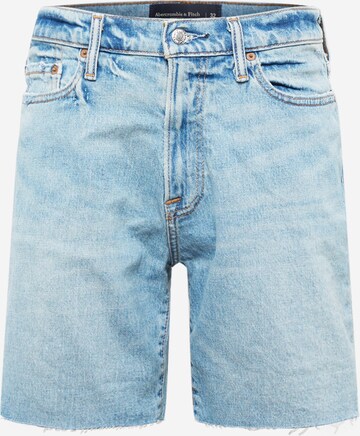 Abercrombie & Fitch Regular Jeans in Blauw: voorkant