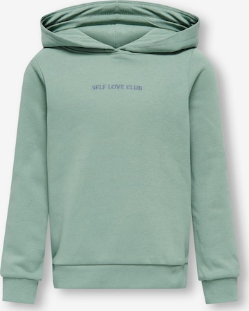 KIDS ONLY Sweatshirt 'Ginny' in Green: front