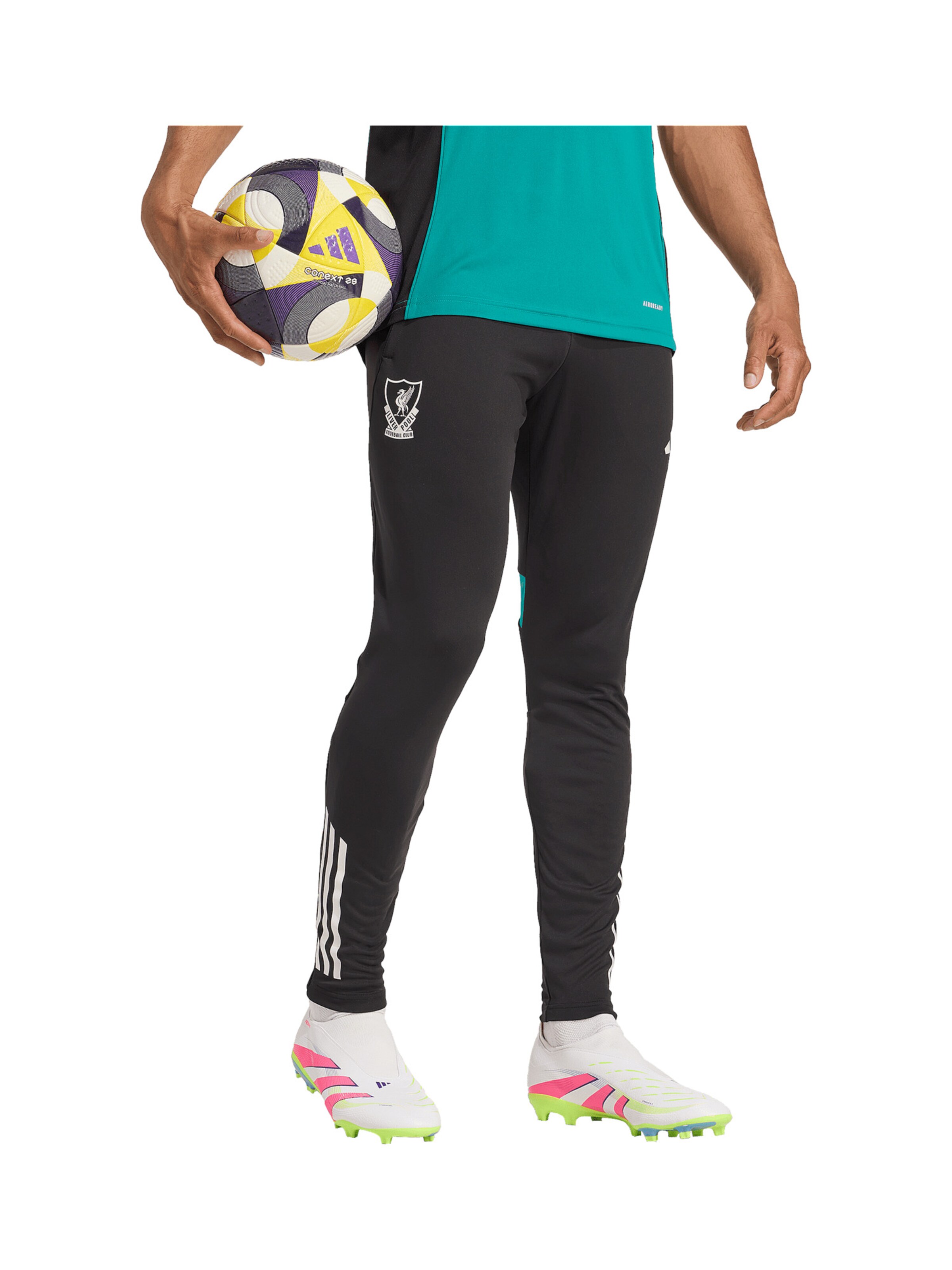 ADIDAS PERFORMANCE Slimfit Παντελόνι φόρμας σε μαύρο