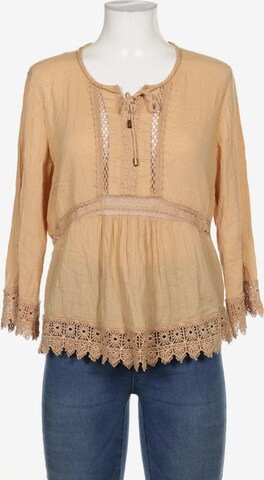 Cream Blouse & Tunic in L in Beige: front