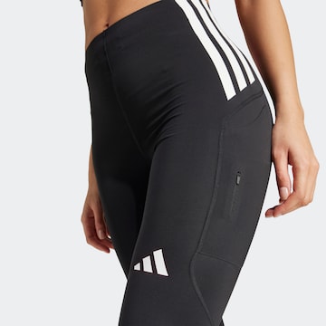 ADIDAS PERFORMANCE Skinny Sporthose 'Adizero' in Schwarz
