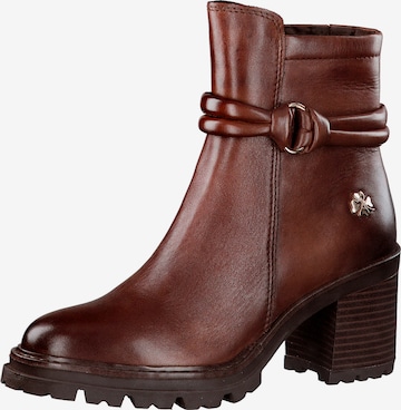 MARCO TOZZI by GUIDO MARIA KRETSCHMER Ankle Boots in Brown: front
