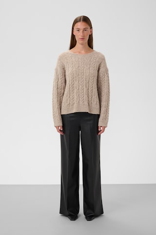 Pull-over 'Dalia' SOAKED IN LUXURY en marron