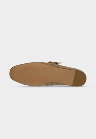 STEVE MADDEN Ballerina met riempjes 'Lydia' in Bruin