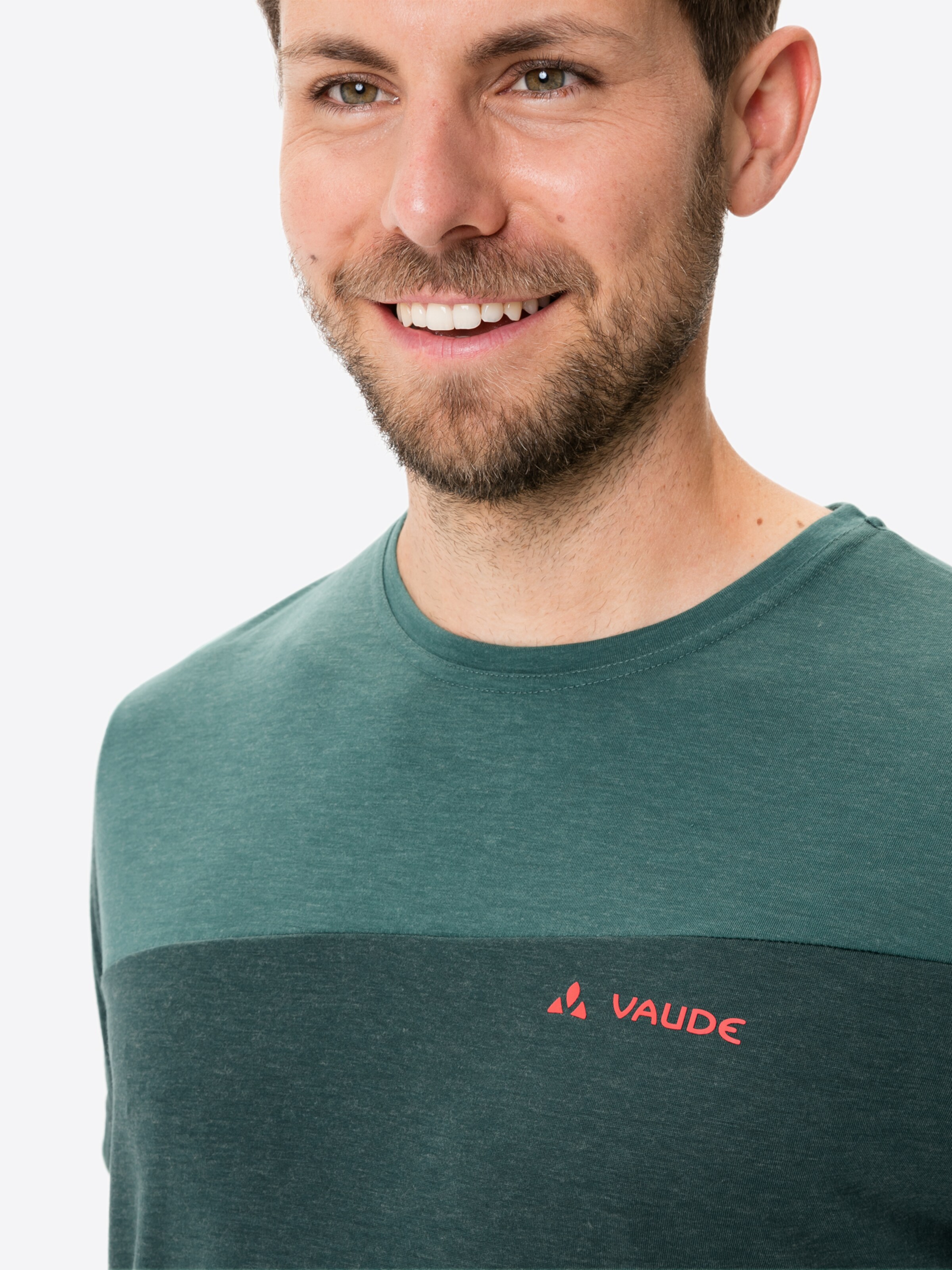 Männer Sportarten VAUDE Funktionsshirt 'Sveit' in Jade, Dunkelgrün, Grünmeliert - RM54862 Männer Sportarten VAUDE Funktionsshirt 'Sveit' in Jade, Dunkelgrün, Grünmeliert - RM54862