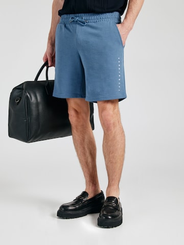 JACK & JONES Regular Trousers 'JPSTGordon Star' in Blue: front