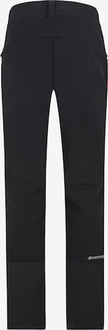ZIENER Regular Workout Pants 'NAWO' in Red