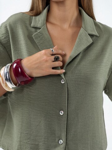 Busem Blouse in Groen