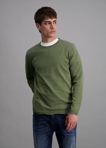Pioneer Authentic Jeans Pullover in Grün: Vorderseite