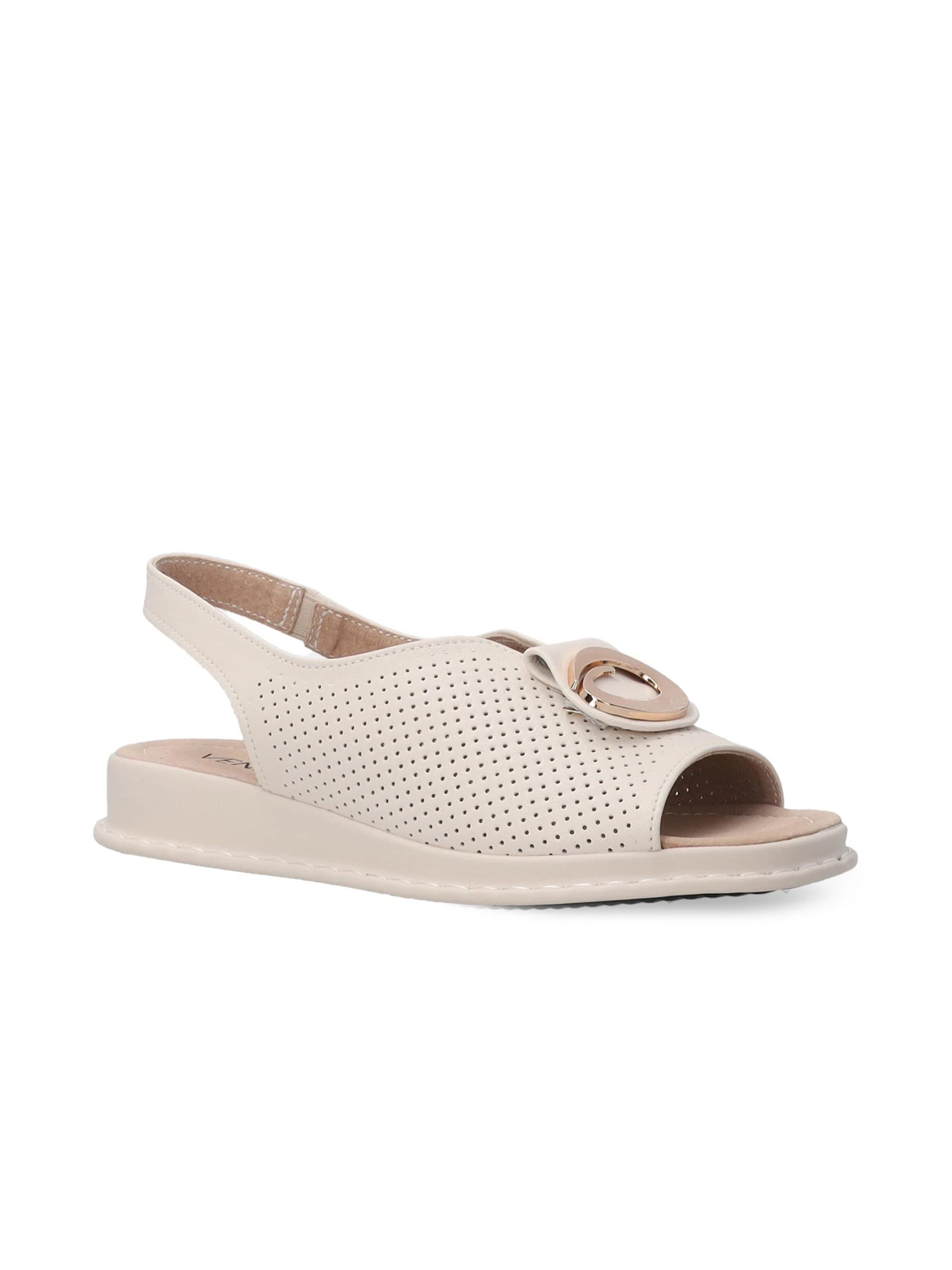 VENEZIA Sandale 'Venezia'‌‌ in Beige: Vorderseite