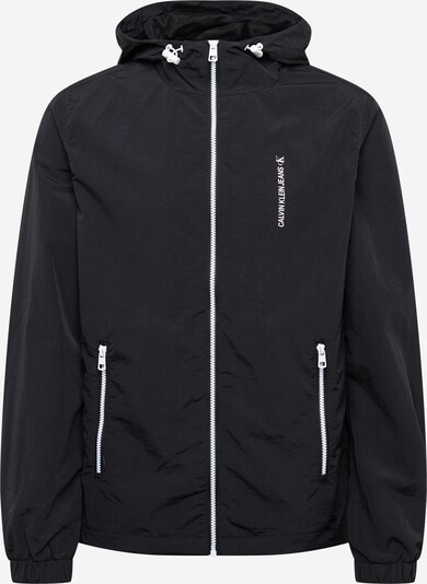 Calvin Klein Jeans Přechodná bunda - černá / bílá, Produkt