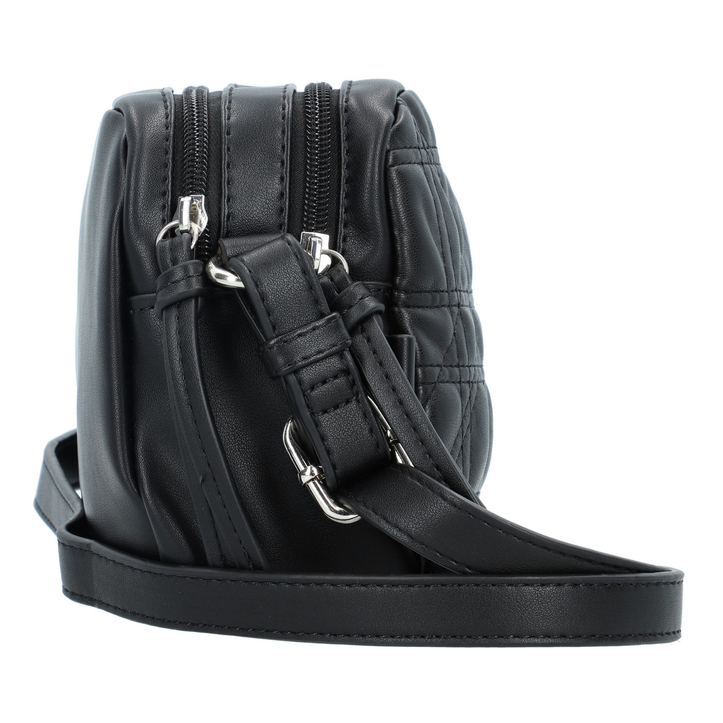 TOM TAILOR Schoudertas 'Juana' in Zwart