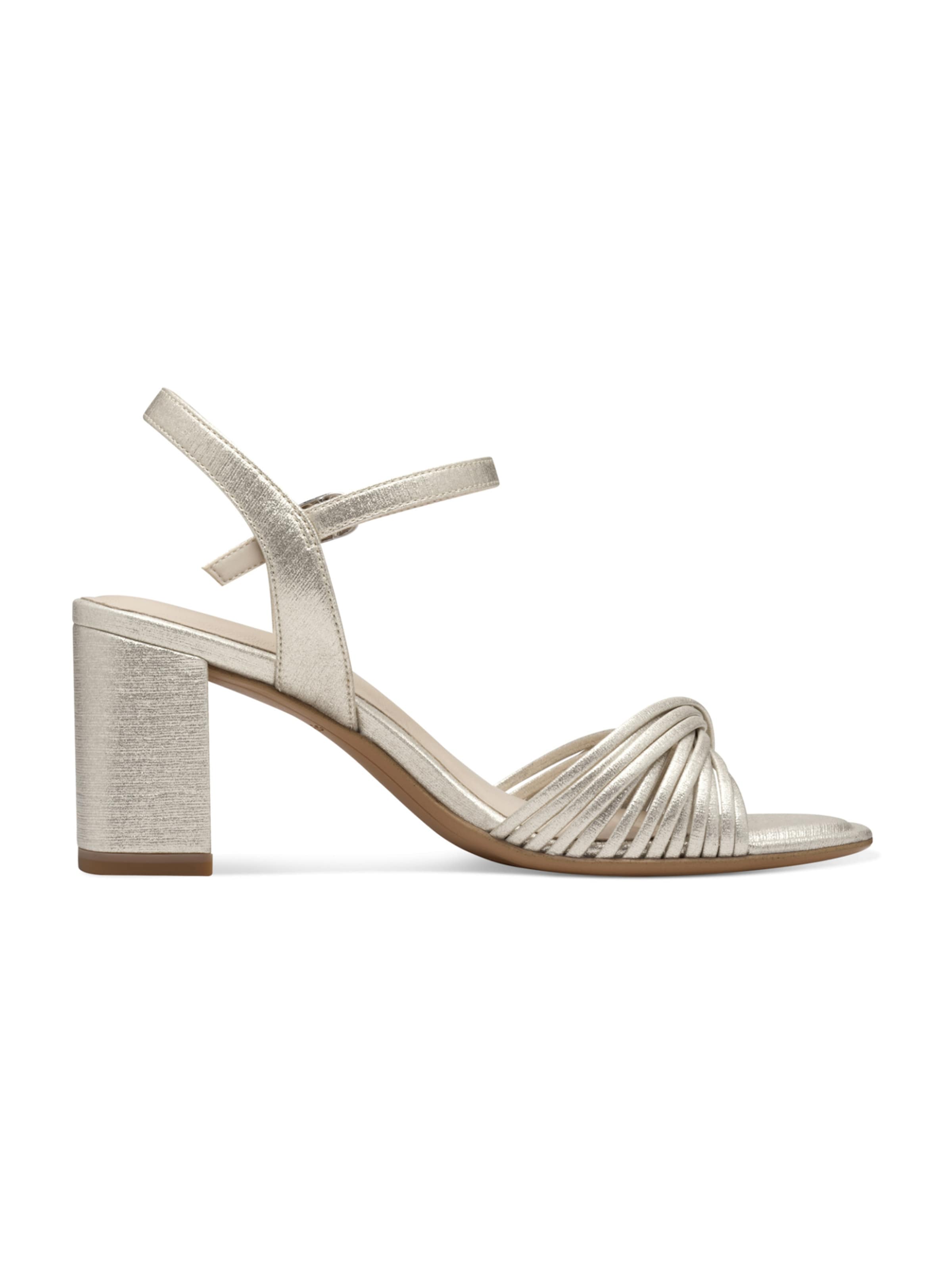 Tamaris Sandały z rzemykami w kolorze beżowy