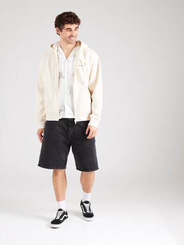 Carhartt WIP Mikina 'American Script' – béžová