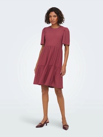 JDY Kjole 'JDYCarla' i rød: forside