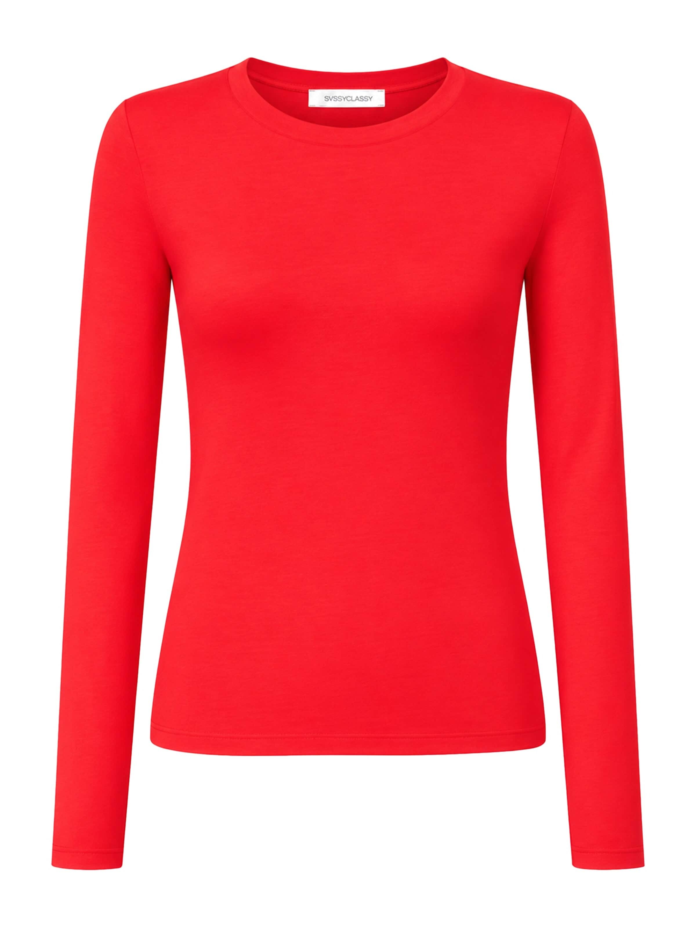 SASSYCLASSY Shirt‌‌ in Rot: Vorderseite