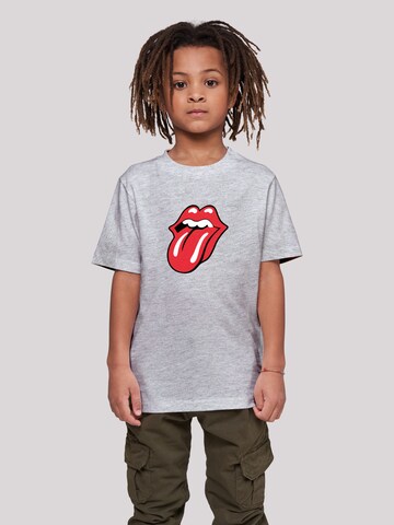 T-Shirt 'The Rolling Stones' F4NT4STIC en gris : devant