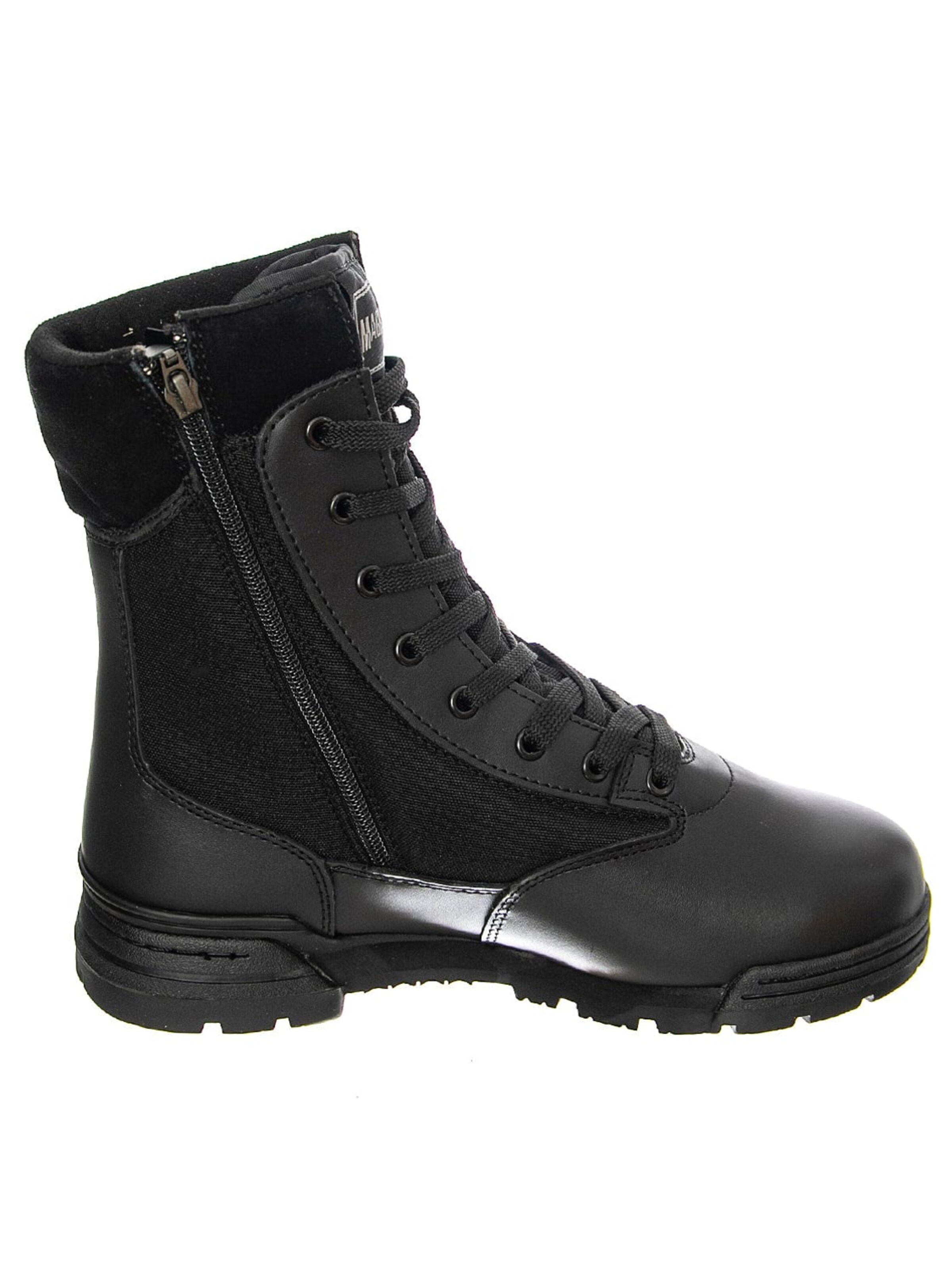 MAGNUM Lace-Up Boots in Black