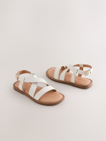 Next Sandaalit värissä valkoinen