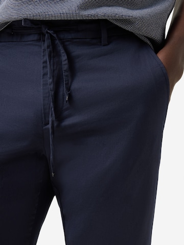 BOGNER Regular Chinohose 'Riley' in Blau