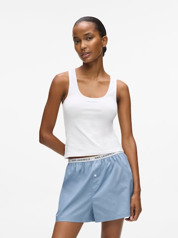 Karl Lagerfeld Sortšid, värv sinine: eest vaates