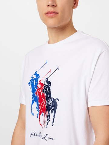 balta Polo Ralph Lauren Marškinėliai