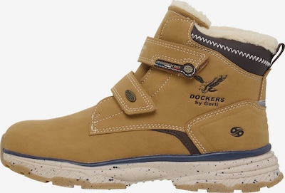 Dockers by Gerli Bottes en 31 en brun foncé / safran, Vue avec produit