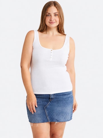 Ethiquet - Top 'Tanktops & Camis' em branco