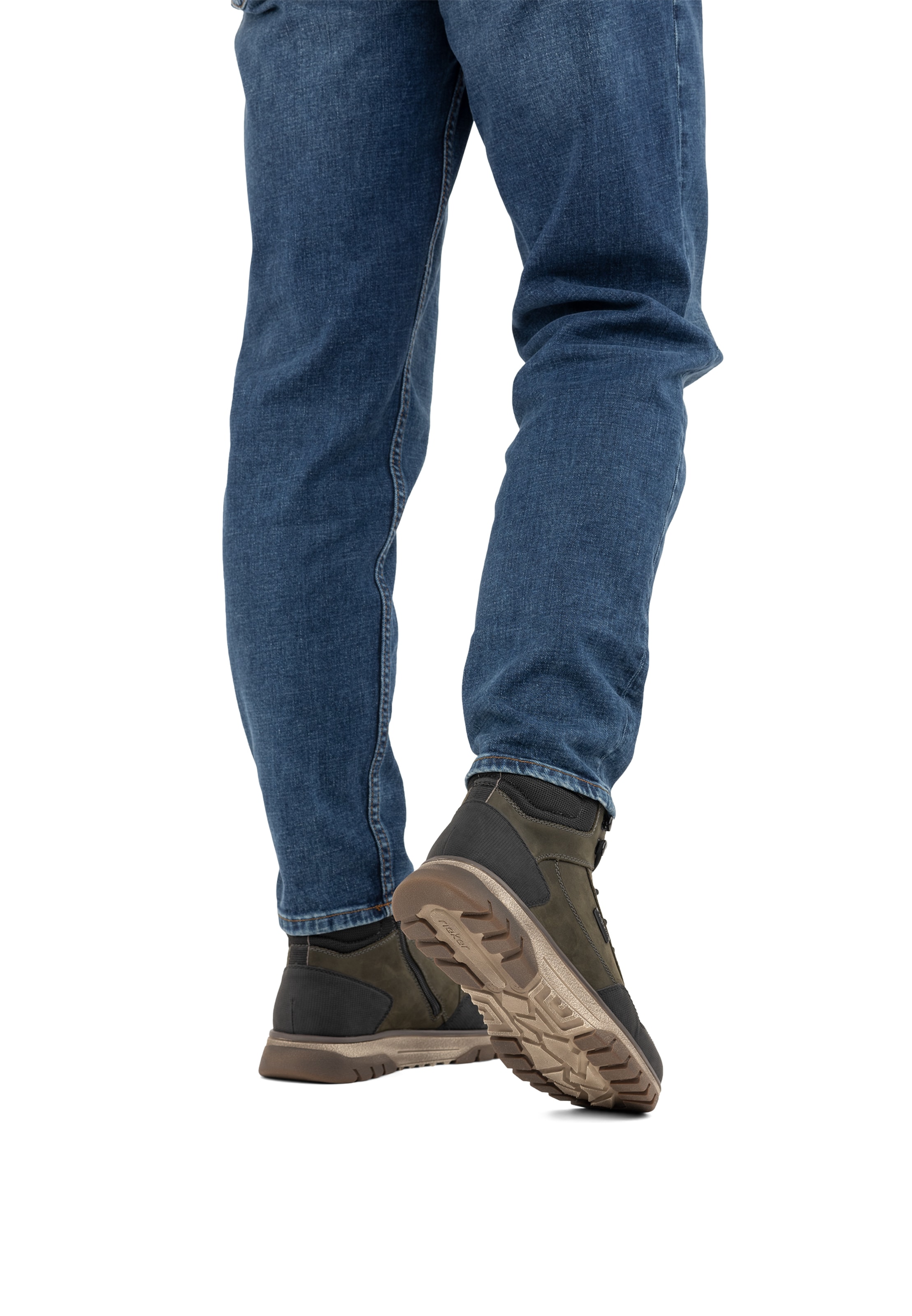 Bottines à lacets ' B9310 ' Rieker en vert
