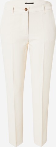 Sisley Normální Kalhoty s puky – béžová: přední strana