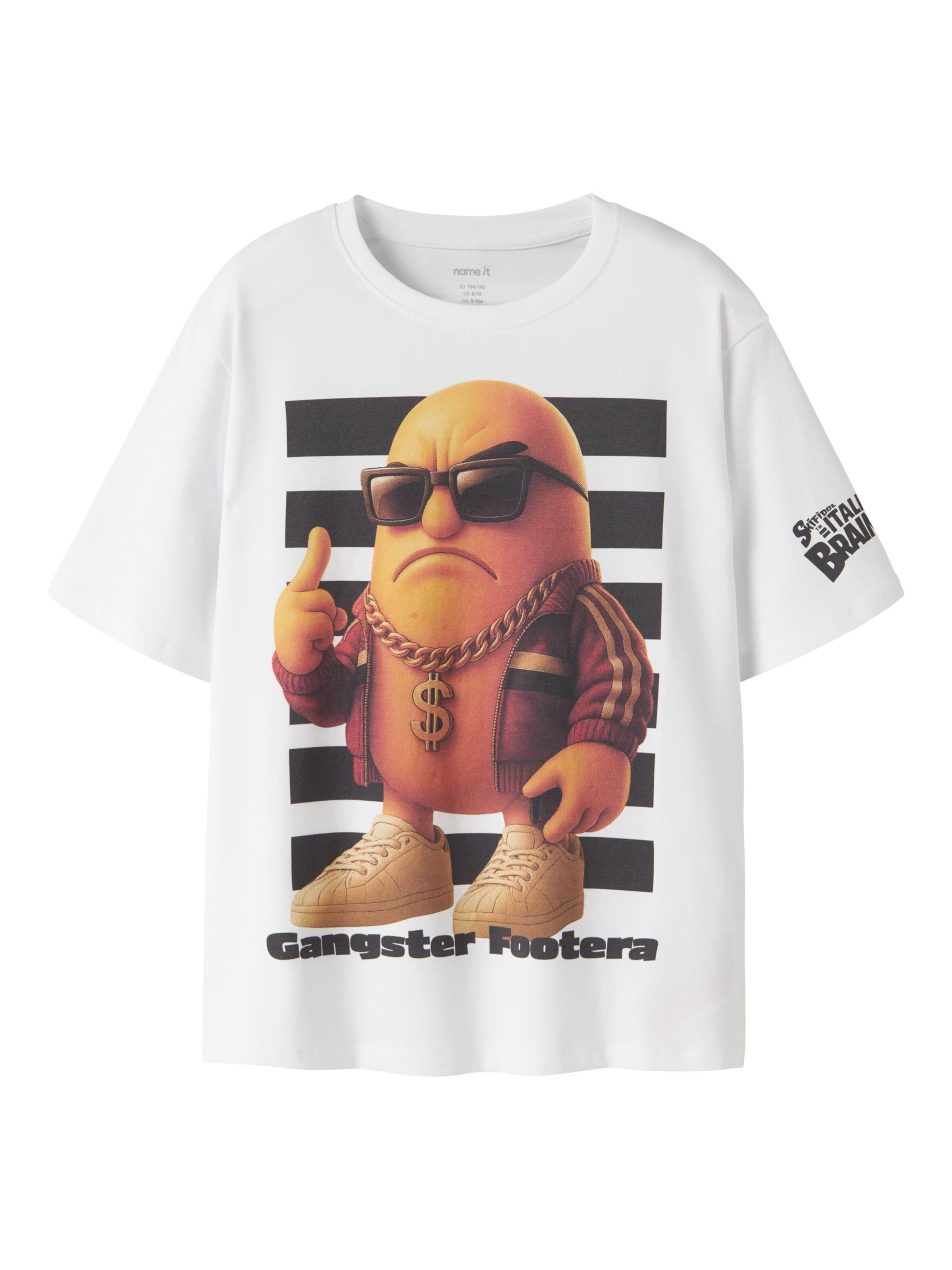 NAME IT Shirt in White: front