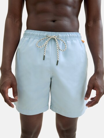 TOM TAILOR Badeshorts in Blau