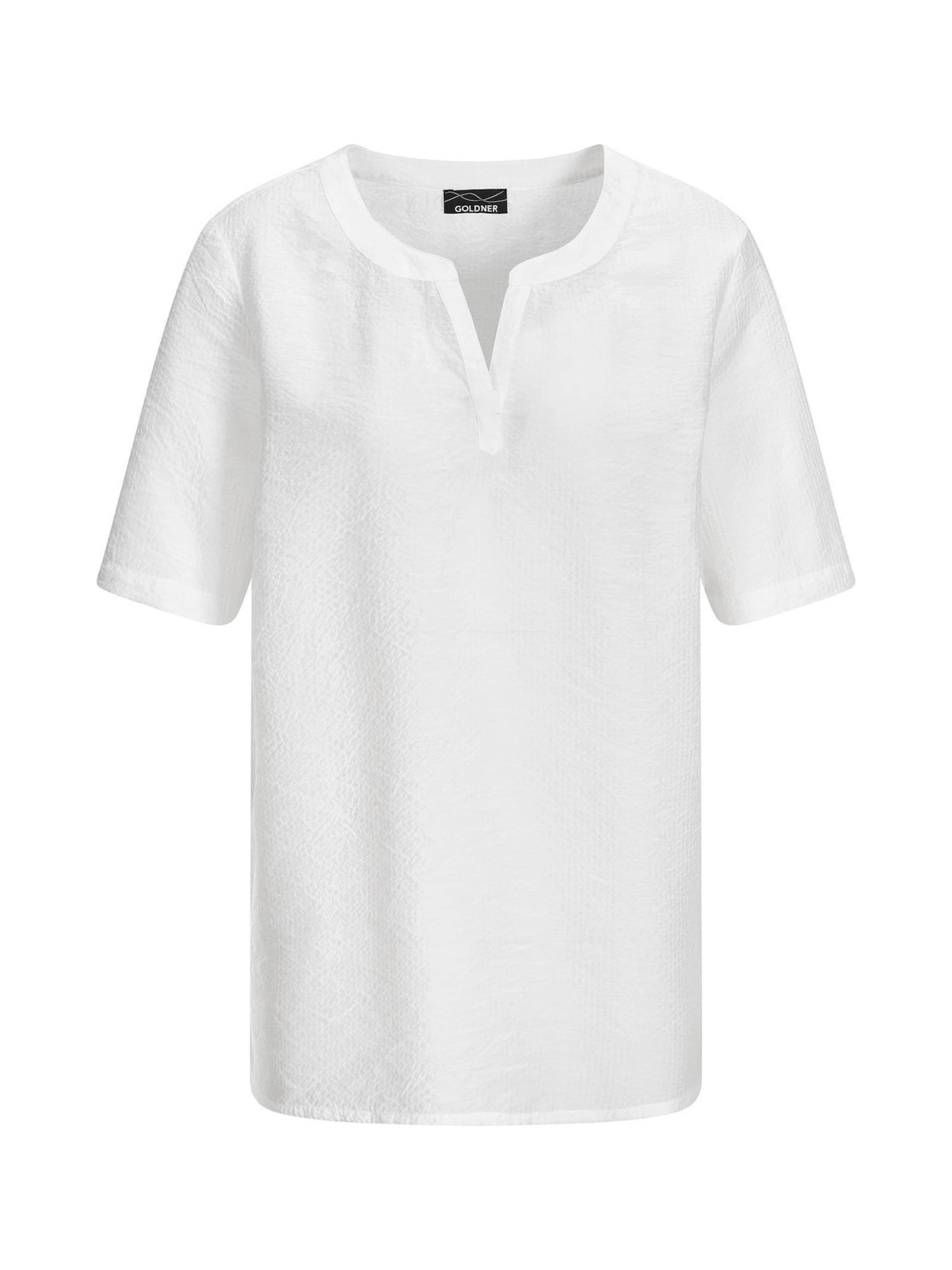 Chemisier Goldner en blanc : devant