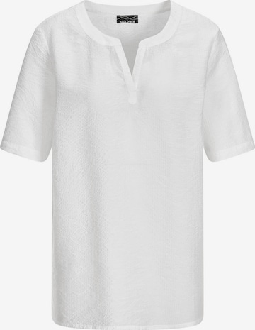 Chemisier Goldner en blanc : devant