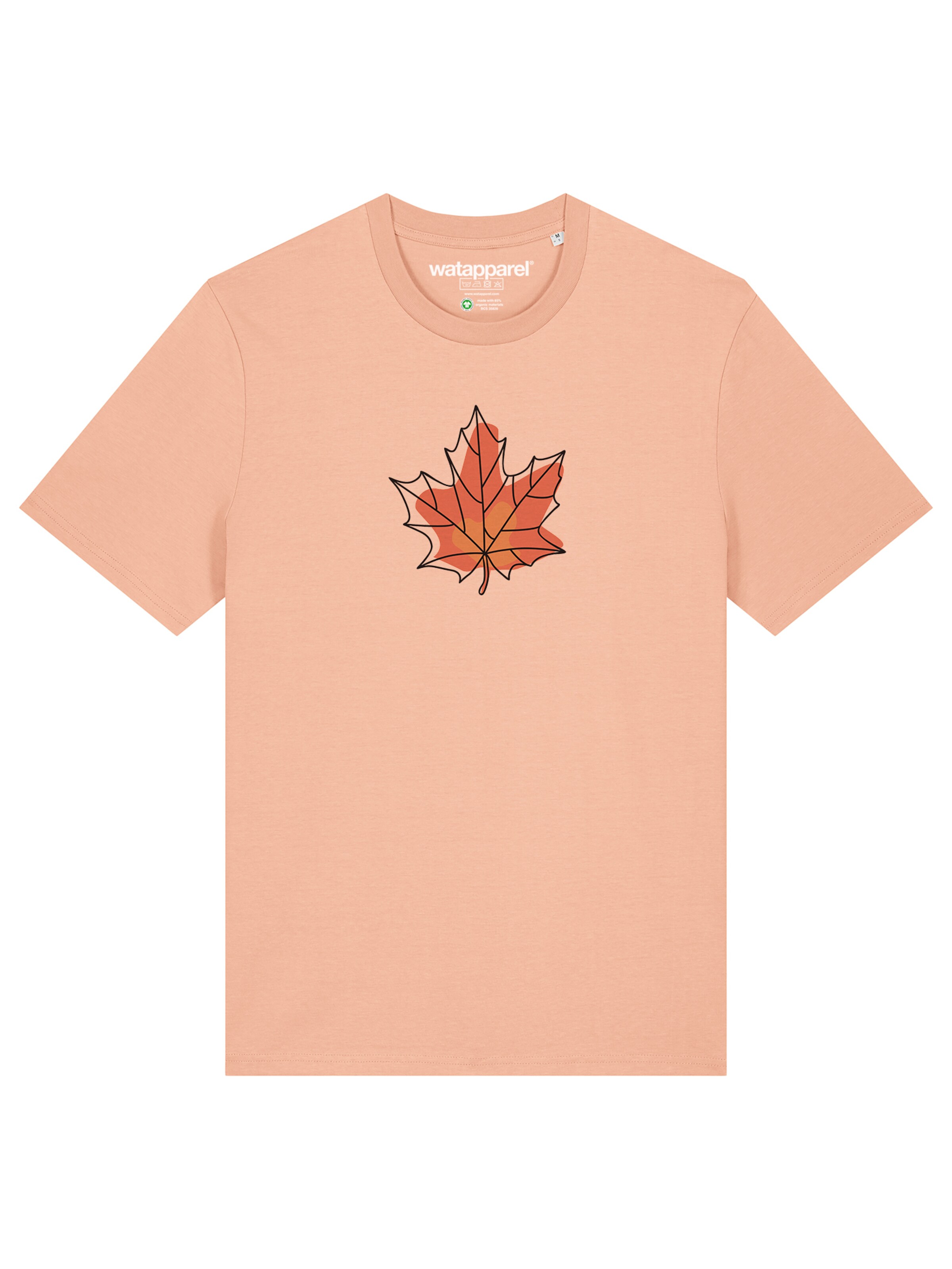 Watapparel Shirt 'Herbst' in Pink: front
