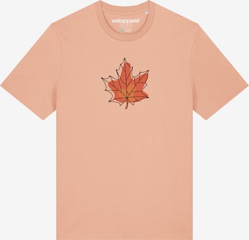 Watapparel Shirt 'Herbst' in Pink: Vorderseite