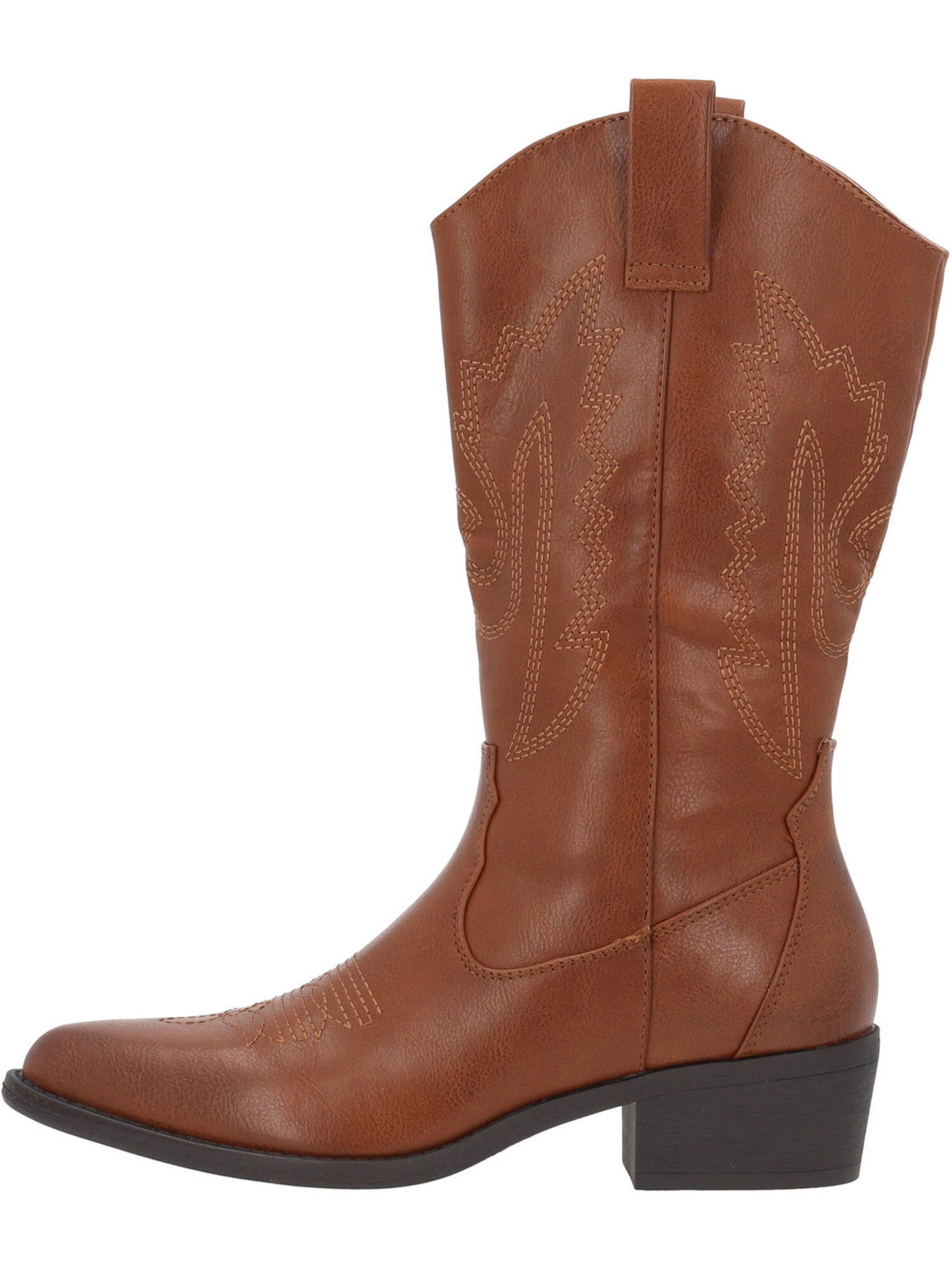 Bottes de cowboy 'Vestias' Palado en marron