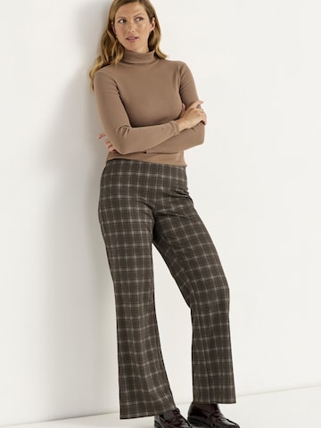 Cellbes of Sweden Wide leg Broek in Bruin