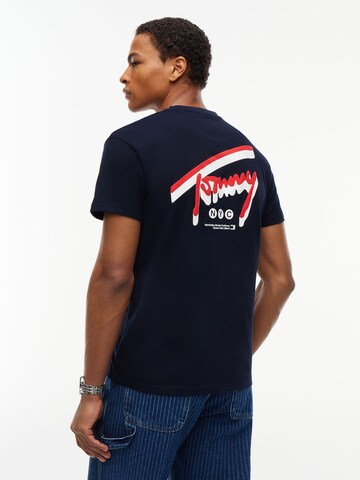 Tommy Jeans Μπλουζάκι σε μπλε: μπροστά