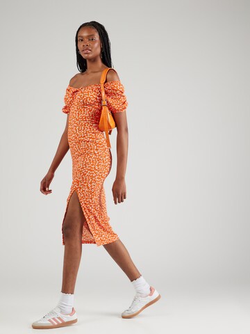 Happiness İstanbul - Vestido de verano en naranja