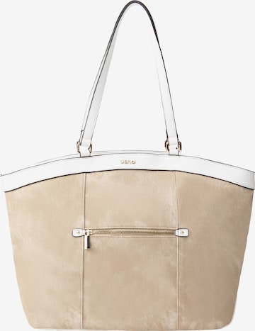 Usha Shopper in Beige: voorkant