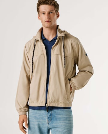 Pepe Jeans Between-season jacket 'Sebulon' in Beige