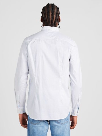 TOMMY HILFIGER Slim Fit Hemd 'Flex' in Weiß