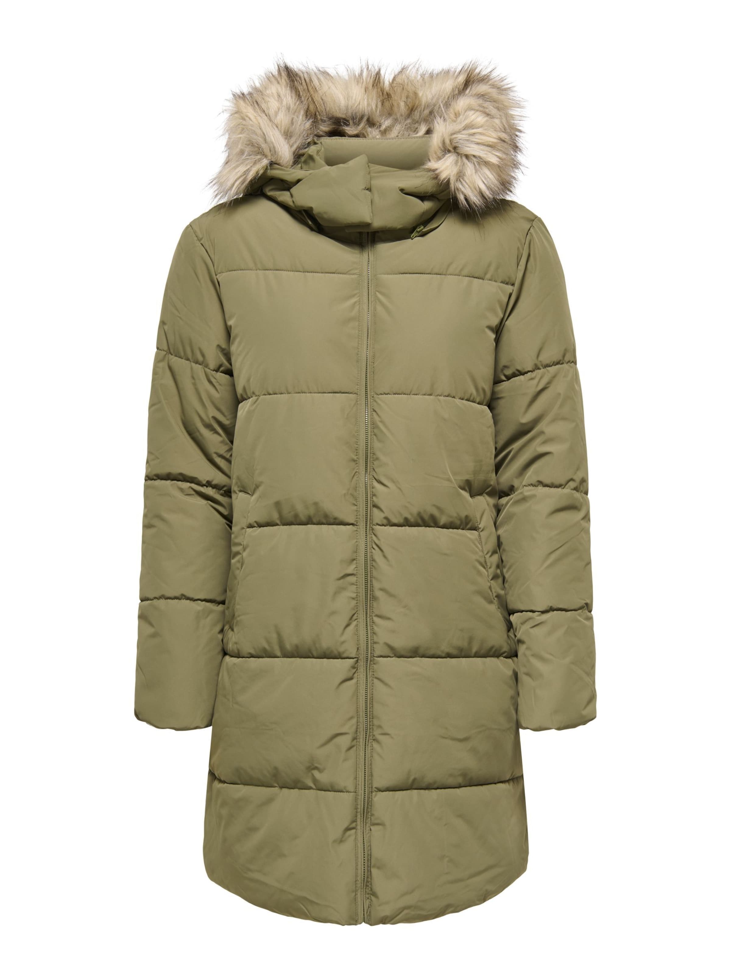 Cappotto invernale 'ONLJuta' di ONLY in verde: frontale