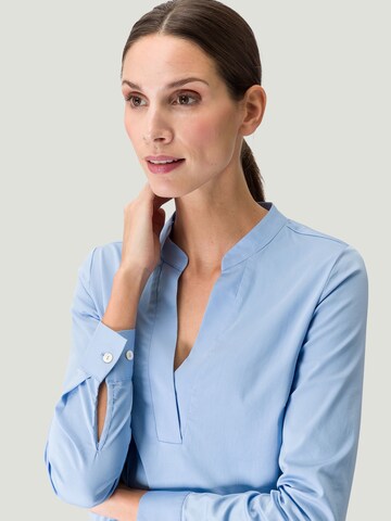 zero Bluse im Business-Look in Blau