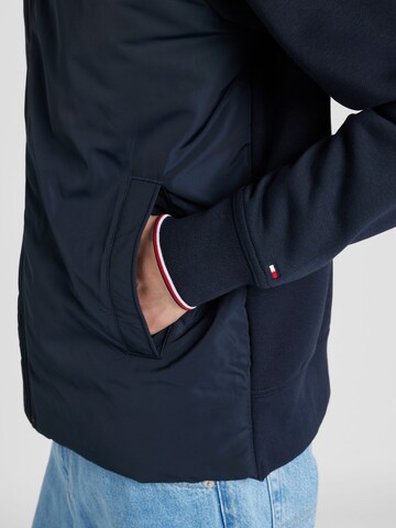 TOMMY HILFIGER Sweat jacket in Blue